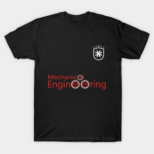 Mechanical engineering text mechanics design T-Shirt